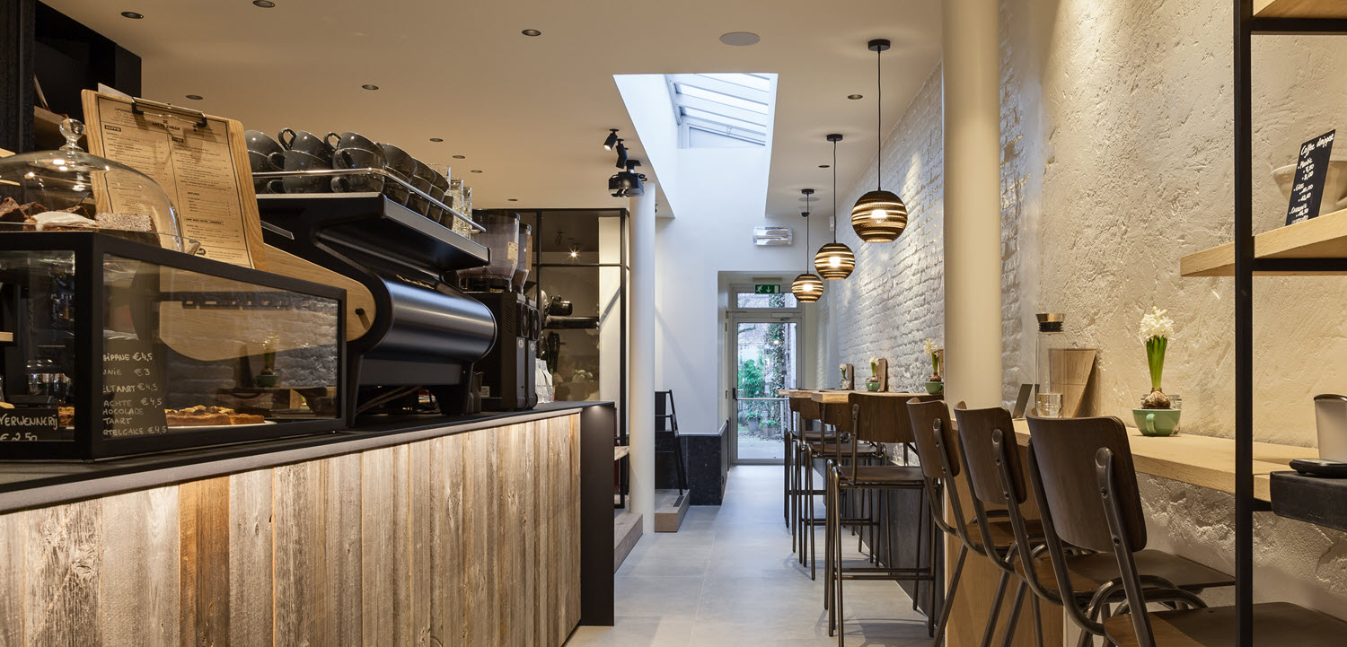 Piet Van Oost Interieur Koffiebranderij de Witte Zwaan